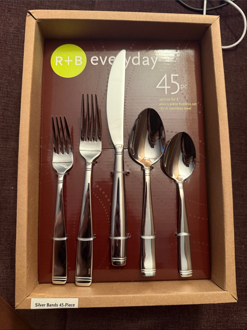 Reed & Barton 45 Piece Cutlery Set